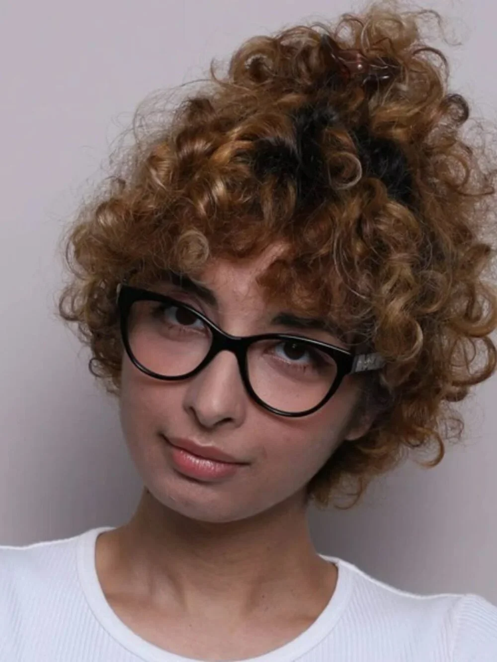 VERSACE VE3304 GB1 BLACK CAT EYE EYEGLASSES